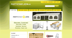 Desktop Screenshot of partystany-jicin.com